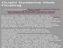 Tablet Screenshot of hosting.gushi.org